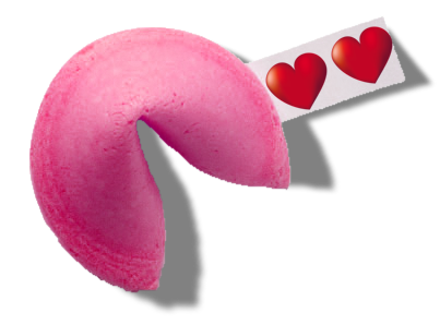 Biscoito chinês de amor